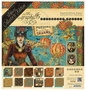 Graphic45: Steampunk Spells 8x8 Inch Deluxe Paper Pad