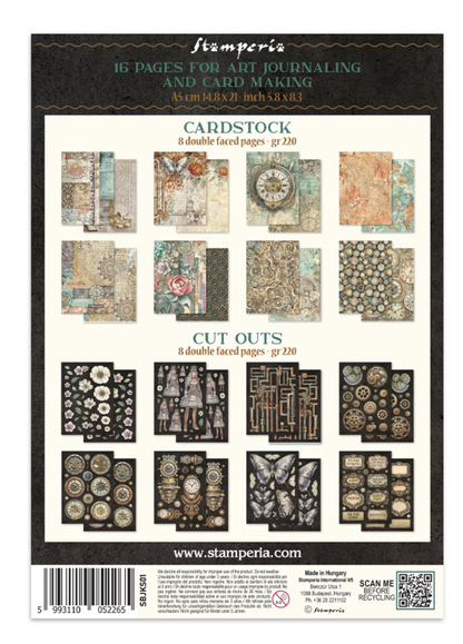 Stamperia: Gardens of Time Junk Journal A5 Focus Points