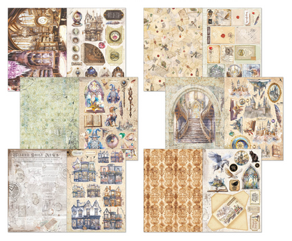 Ciao Bella: Wizard Academy A4 Junk Journal Ephemera Book