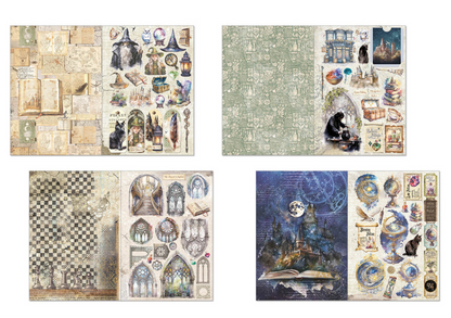 Ciao Bella: Wizard Academy A4 Junk Journal Ephemera Book