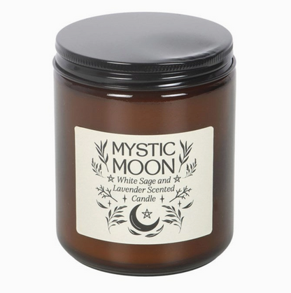 Candela Mystic Moon - Lavanda e Salvia bianca