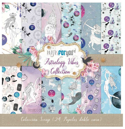 Papers For You: Astrology Vibes Mini Scrap Paper Pack 6x6 inch