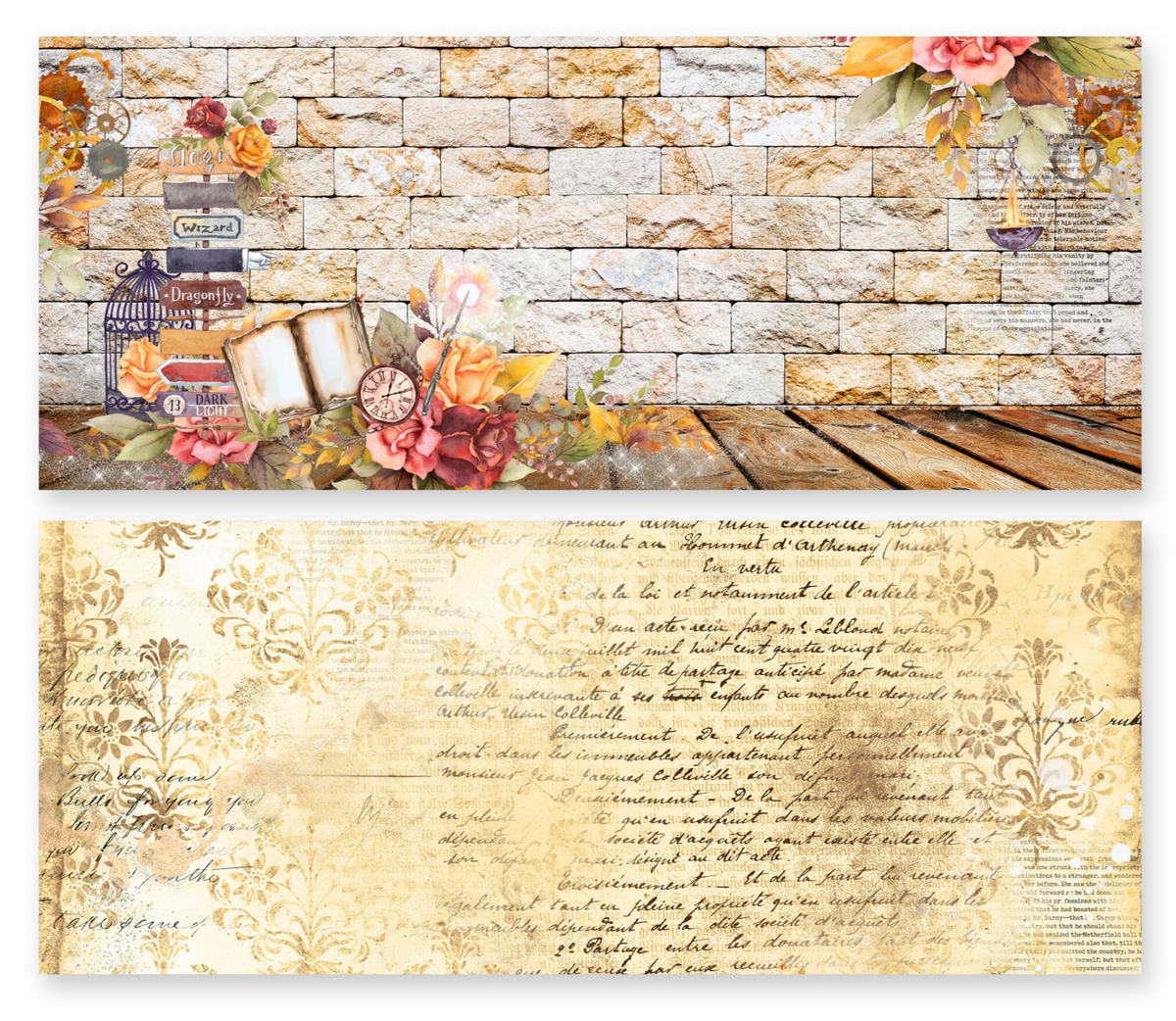 Memory Place: Spellbound Slimline Paper Pack