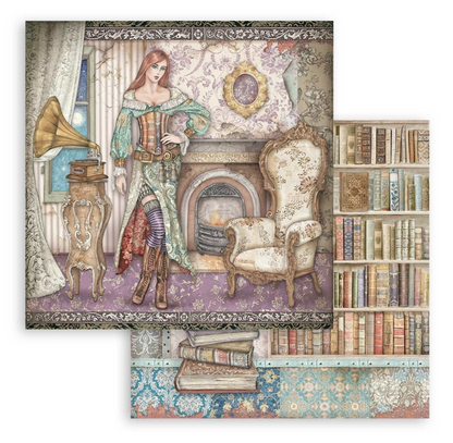 Stamperia: Lady Vagabond Lifestyle 6x6 Inch Paper Pack