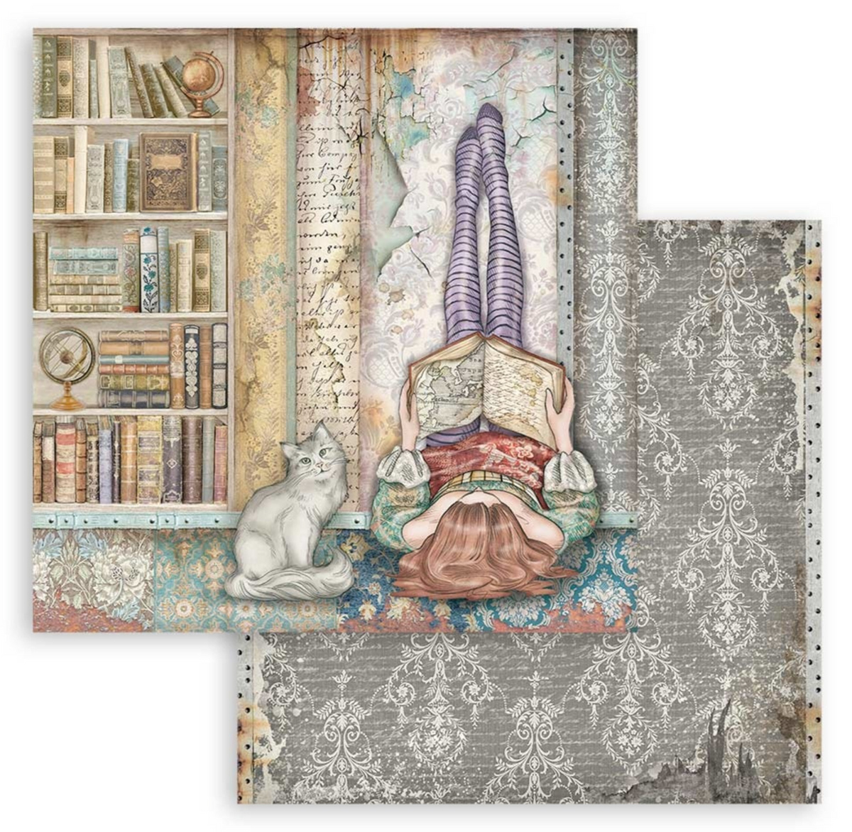 Stamperia: Lady Vagabond Lifestyle 6x6 Inch Paper Pack