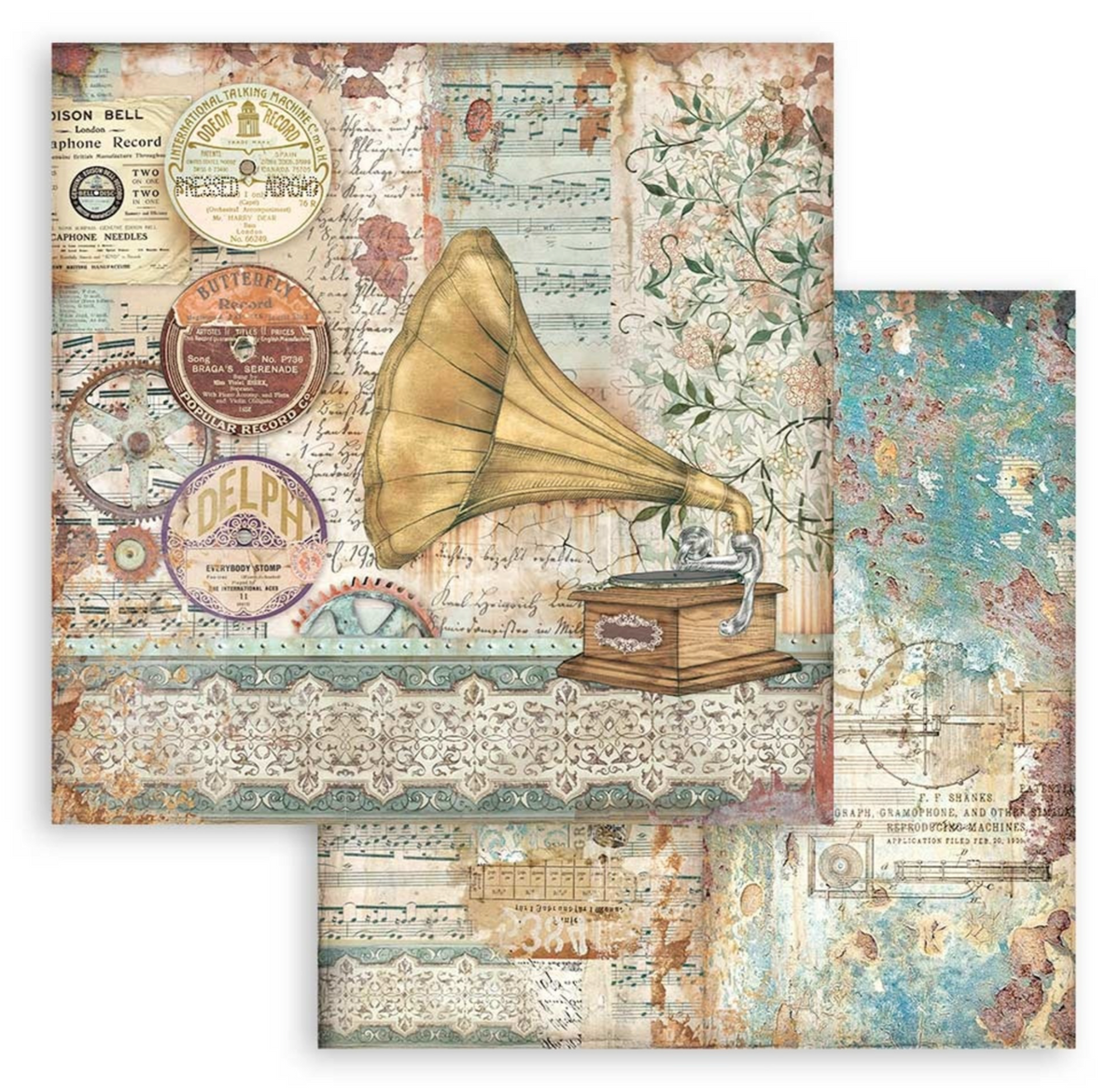 Stamperia: Lady Vagabond Lifestyle 6x6 Inch Paper Pack