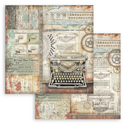 Stamperia: Lady Vagabond Lifestyle 6x6 Inch Paper Pack