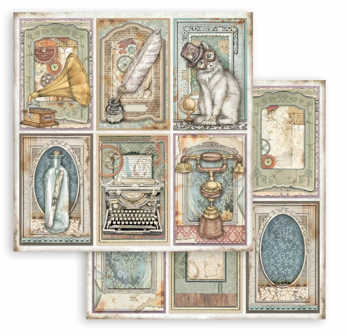Stamperia: Lady Vagabond Lifestyle 6x6 Inch Paper Pack