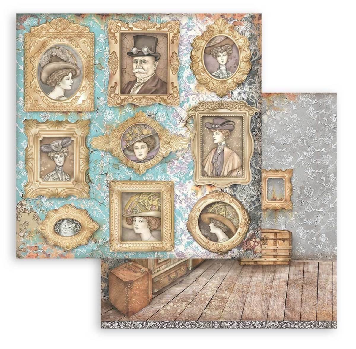 Stamperia: Lady Vagabond Lifestyle 6x6 Inch Paper Pack