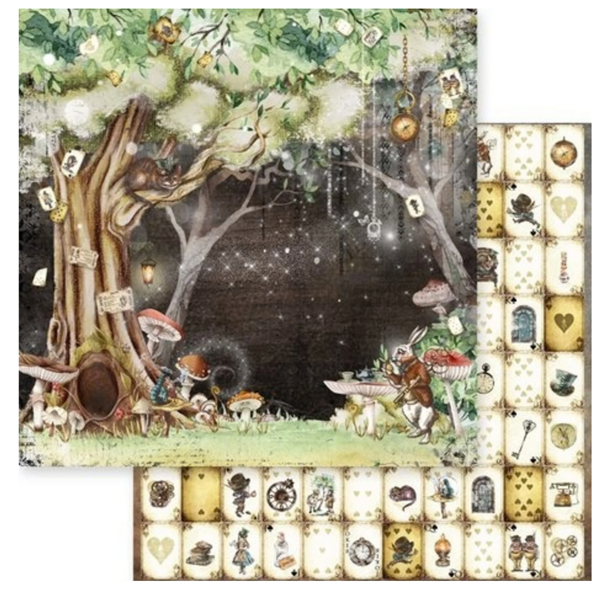 Memory Place: Wonderland 6x6 Inch Paper Pack