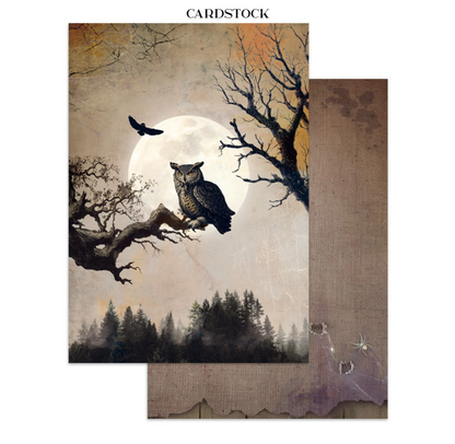 Stamperia: Halloween Junk Journal Stickers, Backgrounds, Cut-Outs by Vicky Papaioannou