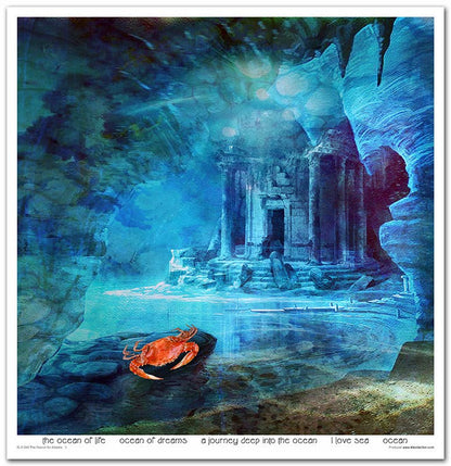 ITD: 12x12 inches paper pack THE SEARCH OF ATLANTIS