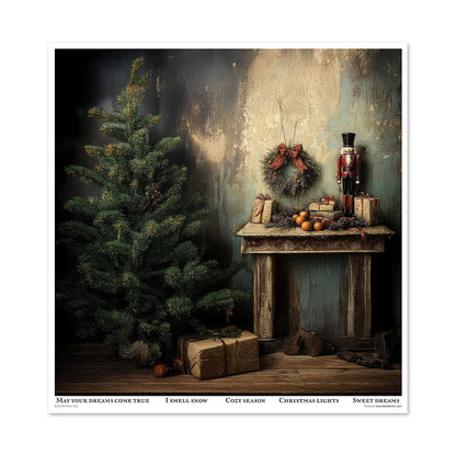 ITD: 12x12 inches paper pack RETRO TOYS