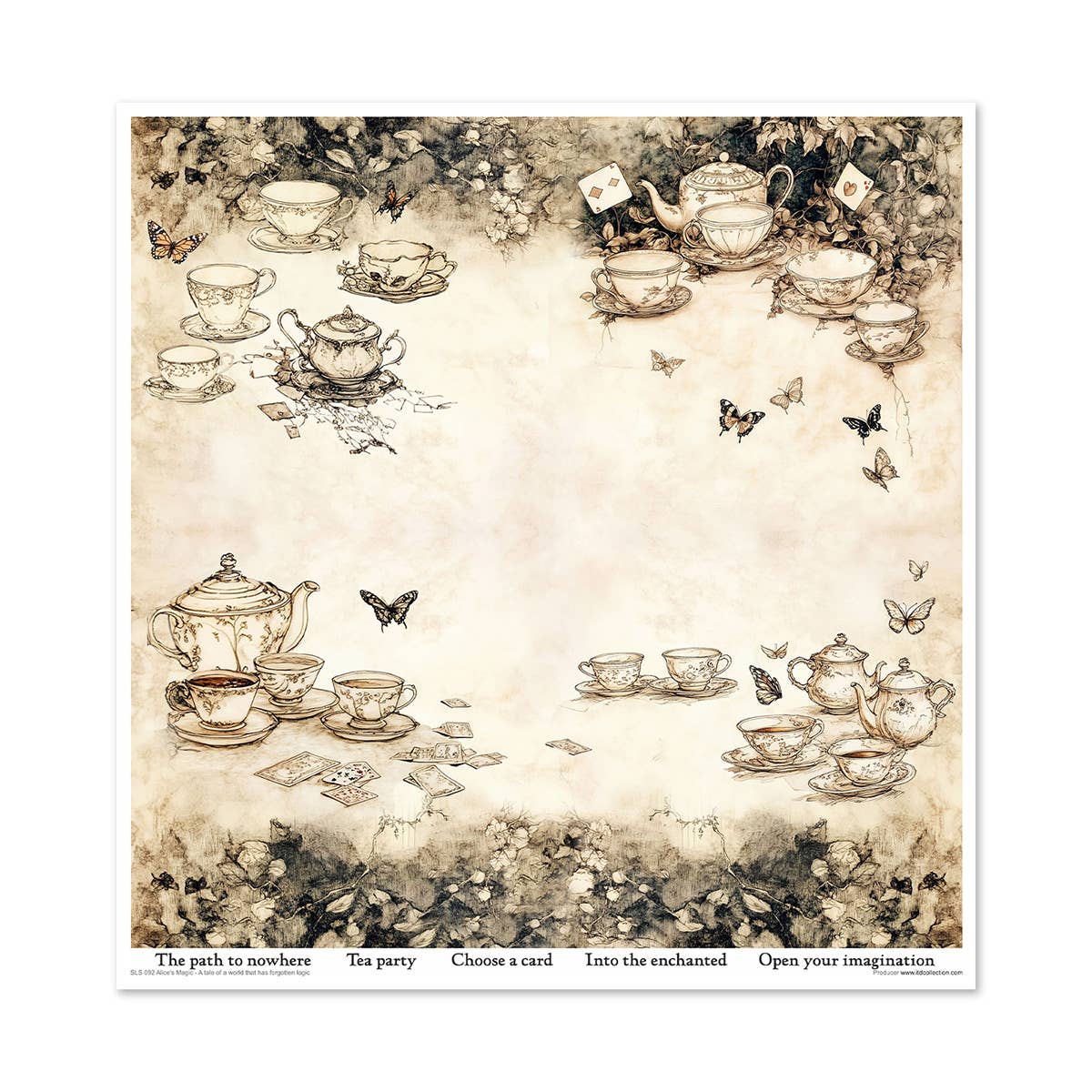 ITD: 12x12 inches paper pack ALICE'S MAGIC 2