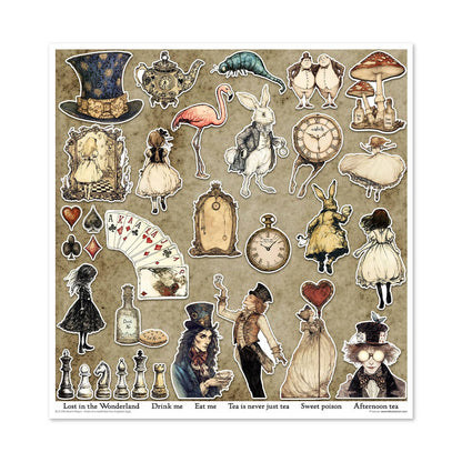ITD: 12x12 inches paper pack ALICE'S MAGIC 2