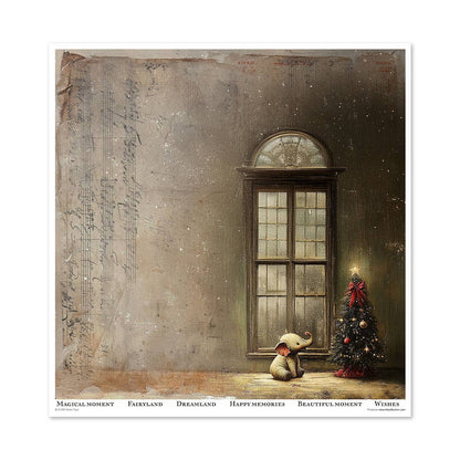 ITD: 12x12 inches paper pack RETRO TOYS