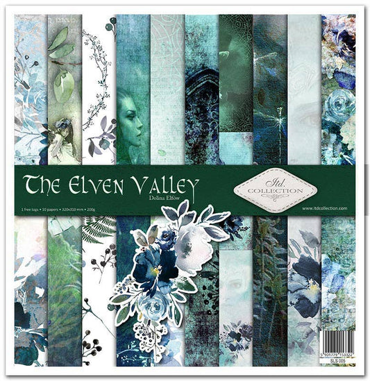 ITD: 12x12 inches paper pack THE ELVEN VALLEY