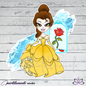 Stickers: Princess BELLE