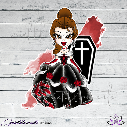 Stickers: Princess BELLE GOTH