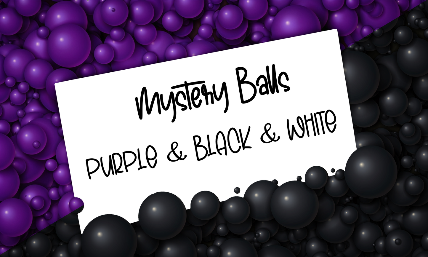 Craft Supplies: Mystery Balls BI-COLORE