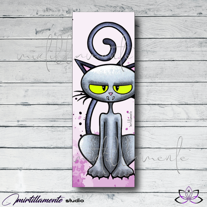 Bookmark segnalibro: BLACK CAT