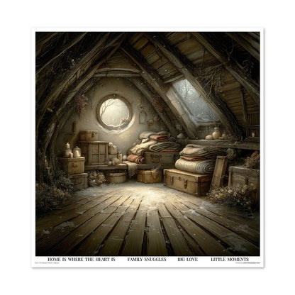 ITD: 12x12 inches paper pack MOUSE WORLD (interior)