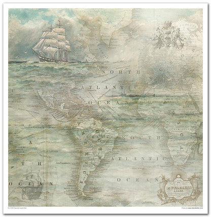 ITD: 12x12 inches paper pack NAUTICAL