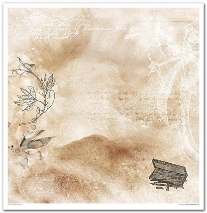 ITD: 12x12 inches paper pack OLD JOURNAL