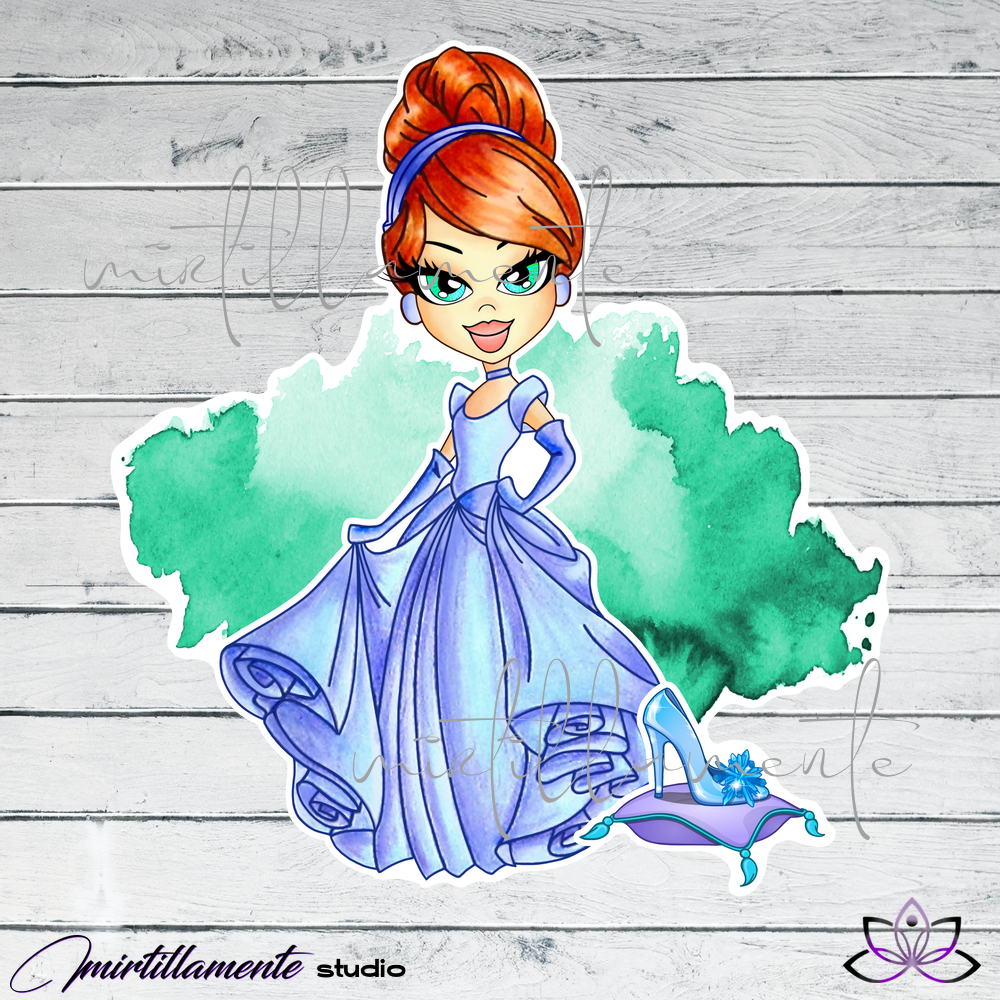 Stickers: Princess CINDERELLA