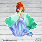 Stickers: Princess CINDERELLA