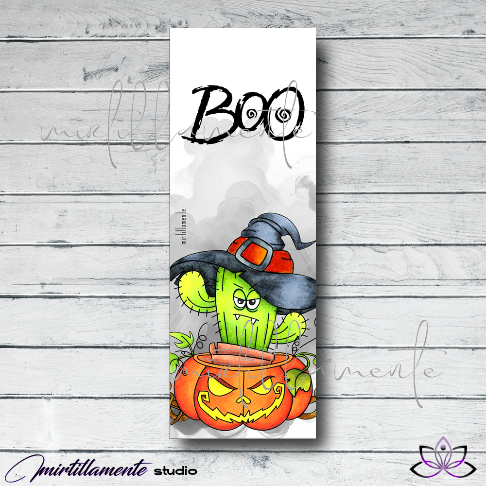 Bookmark segnalibro: COSO PUMPKIN