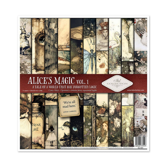 ITD: 12x12 inches paper pack ALICE'S MAGIC 1