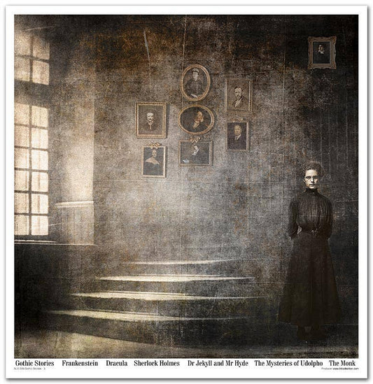 ITD: 12x12 inches paper pack GOTHIC STORIES