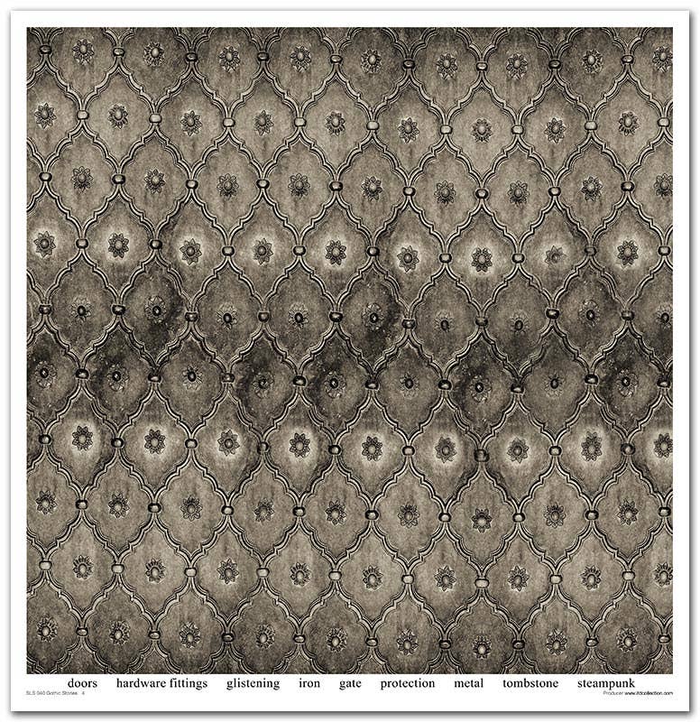 ITD: 12x12 inches paper pack GOTHIC STORIES 2