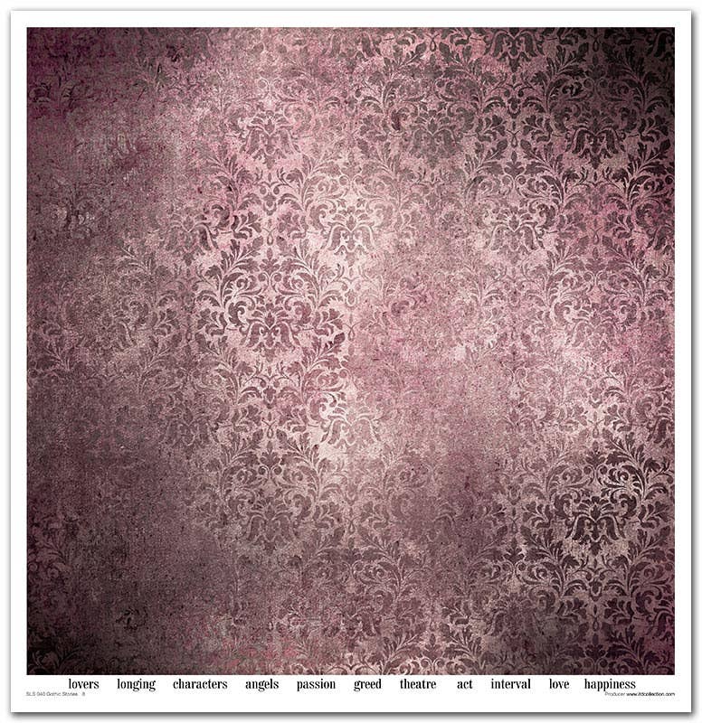 ITD: 12x12 inches paper pack GOTHIC STORIES 2