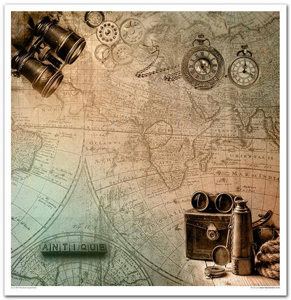 ITD: 12x12 inches paper pack NAUTICAL