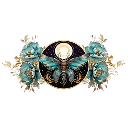 Tazza mug Teal Moth Full Moon
