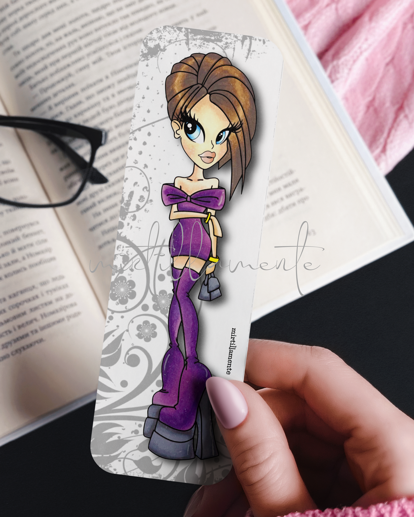 Bookmark Le Pine Collection: FARLEE purple