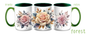 Tazza in ceramica 425 ml (mod. Forest) - ROSES no.2