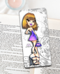 Bookmark Le Pine Collection: FRANCIS purple