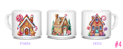 Tazza in ceramica 300 ml - GINGERBREAD HOUSE no.4