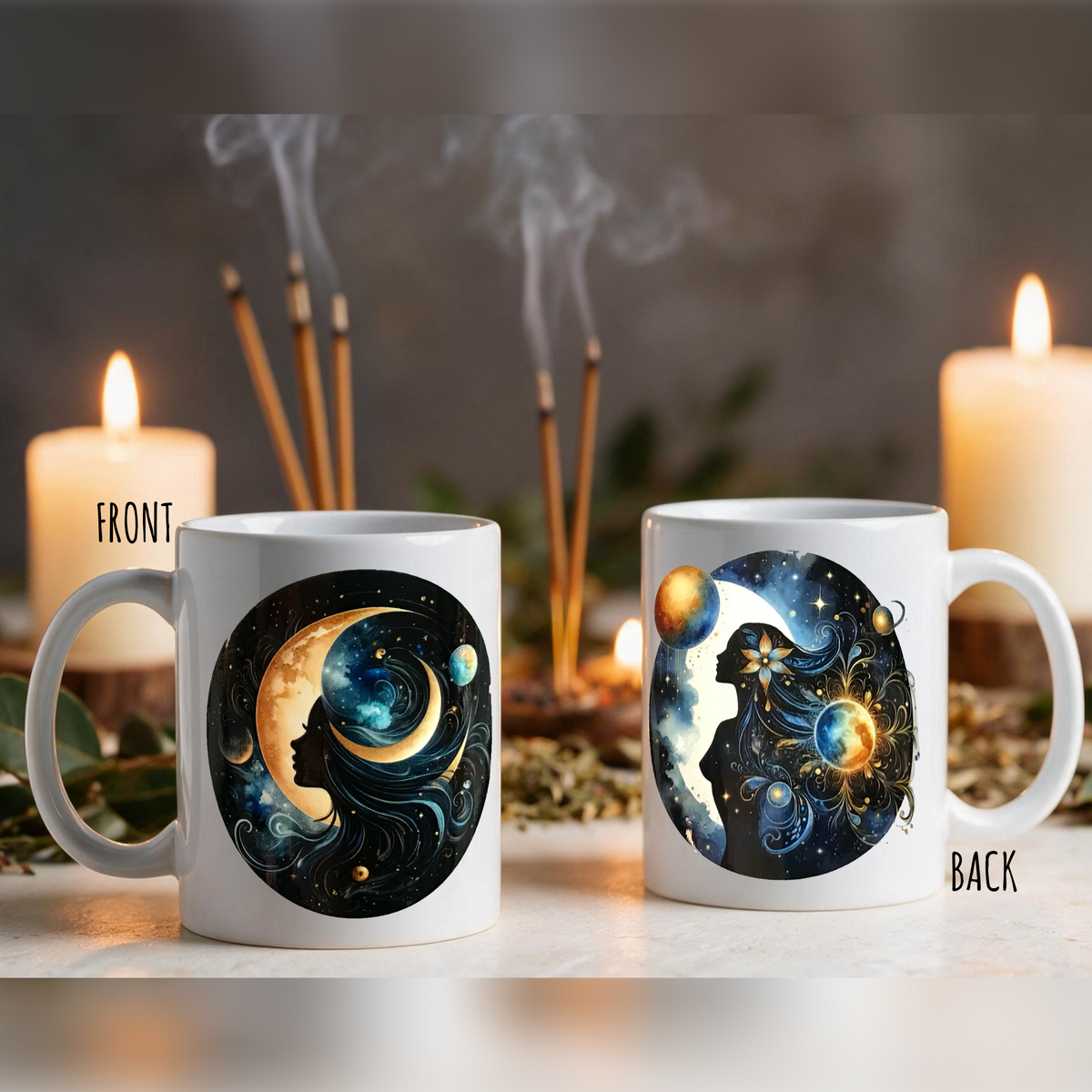 Tazza mug Venus silhouette Moon