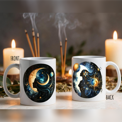Tazza mug Venus silhouette Moon