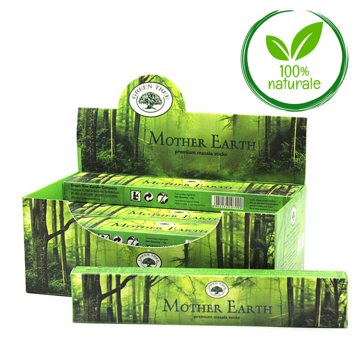 Incenso Green Tree MOTHER EARTH stick 15 gr