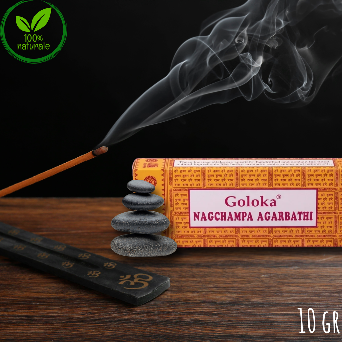 Incenso Goloka NAG CHAMPA stick 10 gr