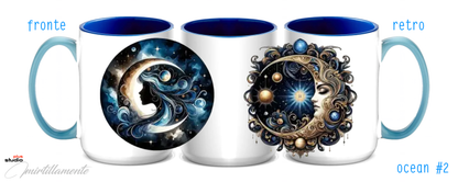 Tazza in ceramica 425 ml (mod. Ocean) - MOON
