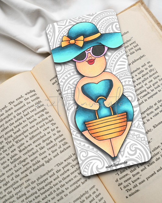 Bookmark Le Gine Collection: OLGA blue