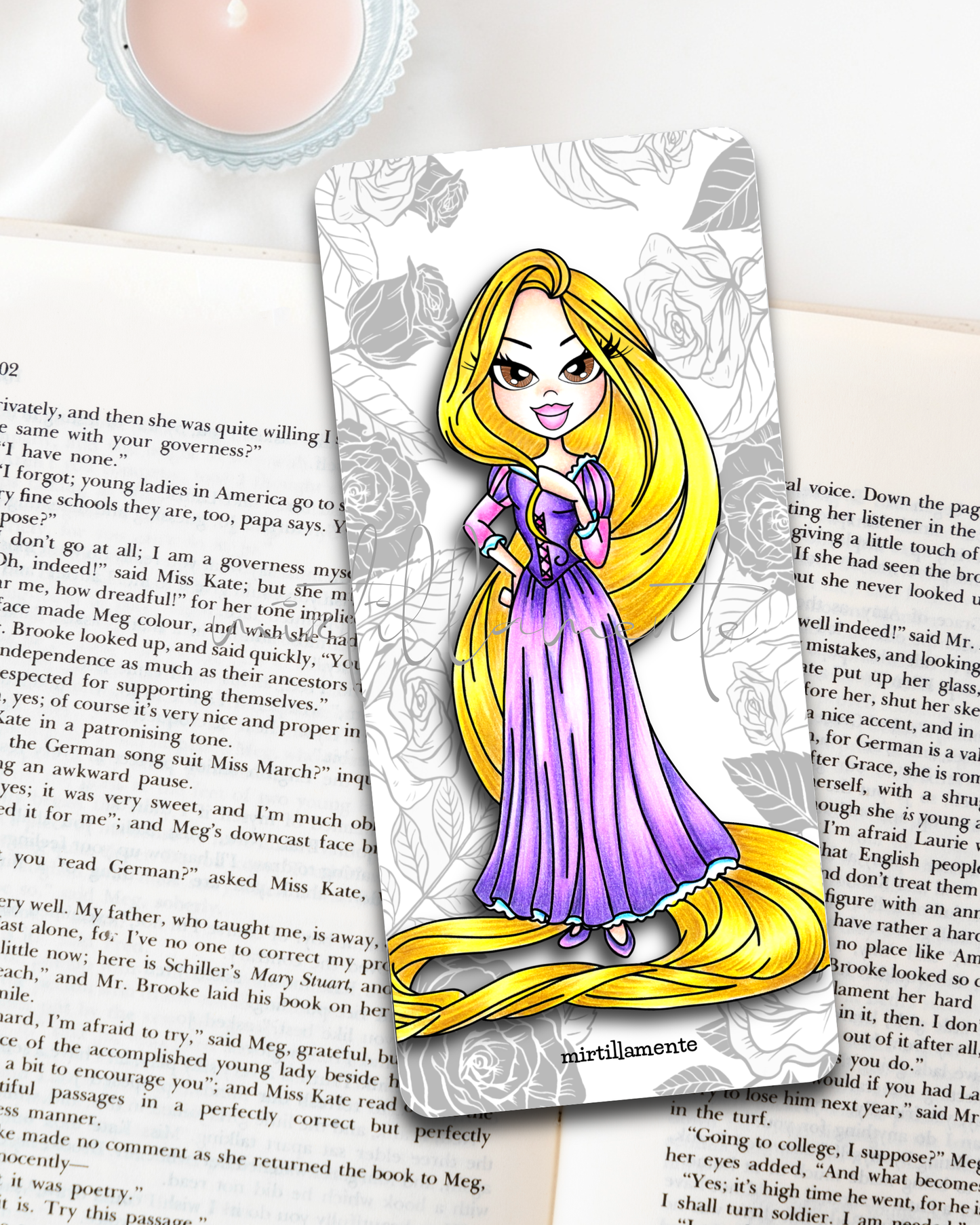 Bookmark Le Pine Collection: Princess RAPUNZEL