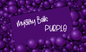 Craft Supplies: Mystery Balls PURPLE