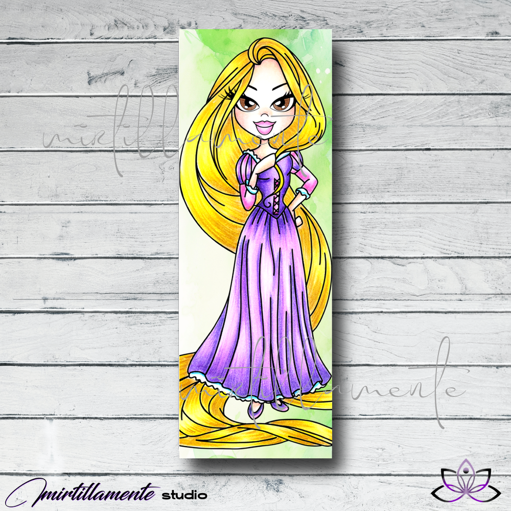 Bookmark segnalibro: RAPUNZEL